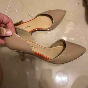 Tan patent CL by Laundry shoes